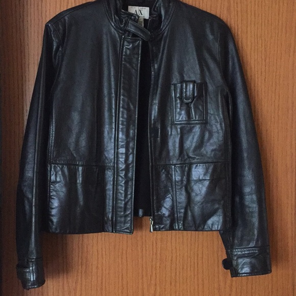 Armani Exchange Jackets & Blazers - Armani Exchange! Genuine Leather Jacket